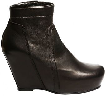 Rick Owens Regular Wedge Black - Lyst