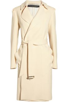 Roland Mouret Textured Wool and Silk Coat - Lyst