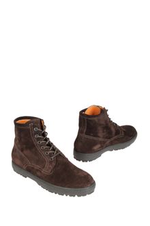 Santoni Club Ankle Boots - Lyst