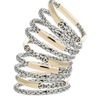 Topshop Mesh and Tube Pack in Beige (mixed metal) - Lyst