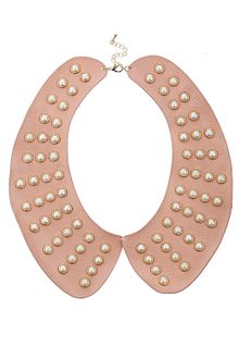Topshop Pearl Peter Pan Collar - Lyst