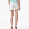 Zara Shorts with Front Rib in White (ecru) - Lyst