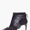 Alexander Mcqueen Black Stirrup Buckle Boot in Black - Lyst