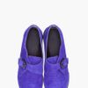 Alexander Wang Indigo Suede Monk Buckle Shoes in Blue (indigo) - Lyst
