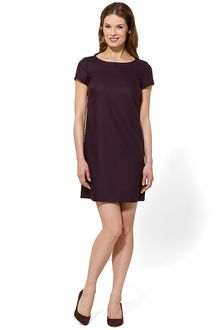 Brooks Brothers Wool Flannel A-Line Dress - Lyst