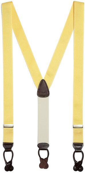 Brooks Brothers Solid Suspenders - Lyst