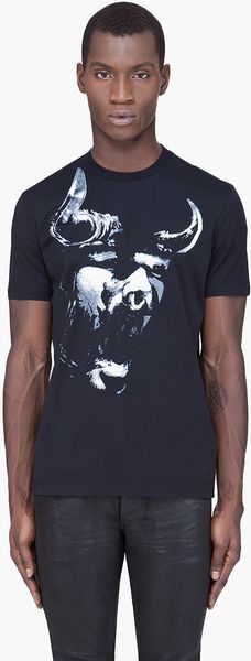 Givenchy Black Bull Tshirt - Lyst