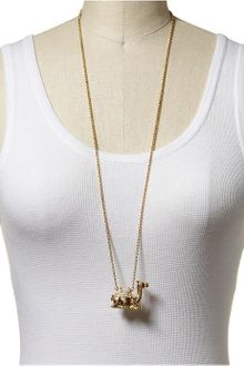 Kate Spade Wild One Camel Pendant - Lyst