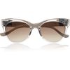 The Row Cat Eye Acetate Sunglasses in Brown - Lyst