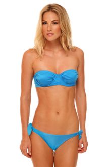 Vix Ocean Lolita Bandeau Thick Tie Side Bikini Final Sale - Lyst