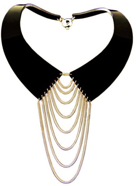 Zelia Horsley Jewellery Collared Necklace Gold in Gold - Lyst