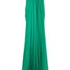 Alexander Mcqueen Bustier Dress in Green (emerald) - Lyst