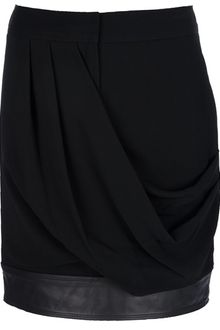 Alexander Wang Draped Skirt - Lyst