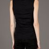 Ann Demeulemeester Sleeveless Tshirt in Black - Lyst