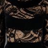 Emilio Pucci Lace Panel Dress in Black - Lyst