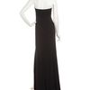 Halston Heritage Twist Front Halter Gown in Black - Lyst