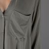 Helmut Lang Loose Shirt in Gray (grey) - Lyst