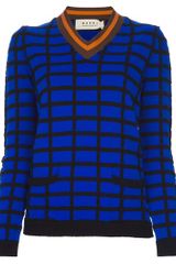 Marni Check Sweater