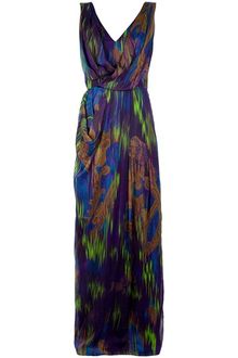 Matthew Williamson Silk Maxi Dress - Lyst