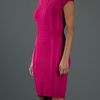 Mcq By Alexander Mcqueen Textured Knit Dress in Purple (magenta) - Lyst