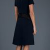Valentino Lace Detail Dress in Blue - Lyst