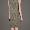 Versace Leopard Print Sleeveless Dress in Animal (leopard) - Lyst