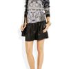 3.1 Phillip Lim Drawstring Leather Shorts in Black - Lyst