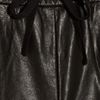 3.1 Phillip Lim Drawstring Leather Shorts in Black - Lyst