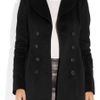 Burberry Prorsum Double breasted Wool and Cashmere blend Coat in Black - Lyst