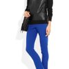 Dkny Merino Wool and Leather Sweater in Black - Lyst