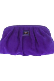 Giuseppe Zanotti Suede Clutch - Lyst