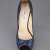 Jimmy Choo Glitter Embellished Pump in Blue - Lyst