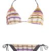 Missoni Reversible Triangle Bikini in Multicolor (multicolored) - Lyst
