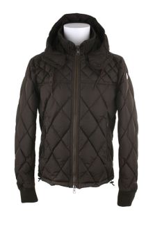 Moncler Quilted Down Jacket in Polyamide Fibers - Lyst