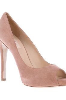 Valentino Peep Toe Pump - Lyst