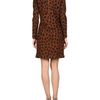 3.1 Phillip Lim Short Dress in Animal (lead) - Lyst