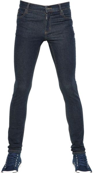 Cheap Monday 16cm Stretch Single Washed Denim Jeans - Lyst
