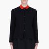 Chloé Black Wool Jacket in Black - Lyst