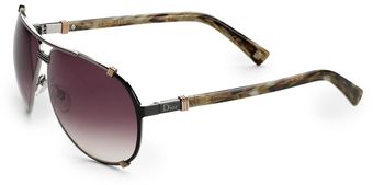 Dior Metal Aviator Sunglasses - Lyst