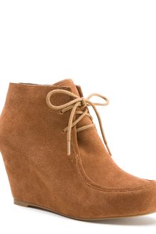 Dv By Dolce Vita Dv By Dolce Vita Pilar Suede Wedge Booties - Lyst