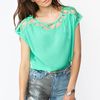 Nasty Gal Hampton Cutout Top in Green (mint) - Lyst
