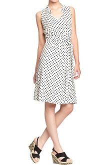 Old Navy Ruffle Trim Tie Belt Dresses - Lyst