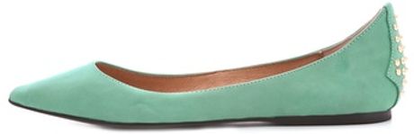 steve madden green flats