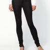 7 For All Mankind Hight Waist Skinny W Contour Waistband in Black - Lyst