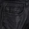 Allsaints Perry Leather Shorts in Black (jet black) - Lyst