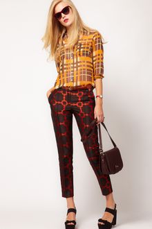 ASOS Collection  Premium Crop Trousers - Lyst