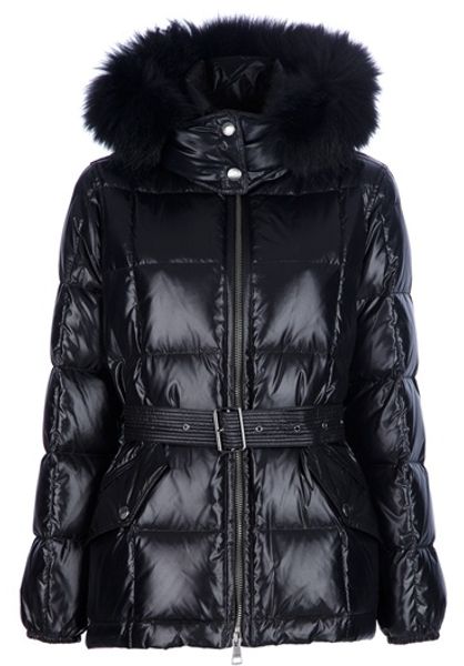 Burberry Padded Jacket in Black - Lyst