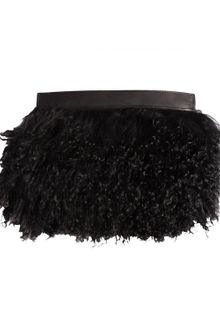 Gareth Pugh Fur Clutch Black - Lyst