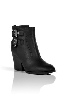 Giuseppe Zanotti Black Buckled Ankle Boots - Lyst
