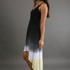 Hard Tail Sleeveless Hi Low Dress in Ow1y in Black (bamboo) - Lyst